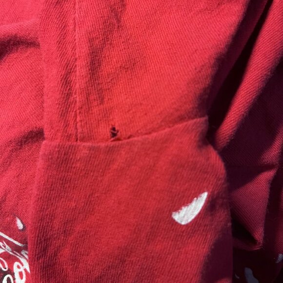 Vintage Coca-Cola Graphic T-Shirt Red Short‎ Sleeve Pre-Shrunk Cotton XL - Picture 7 of 8